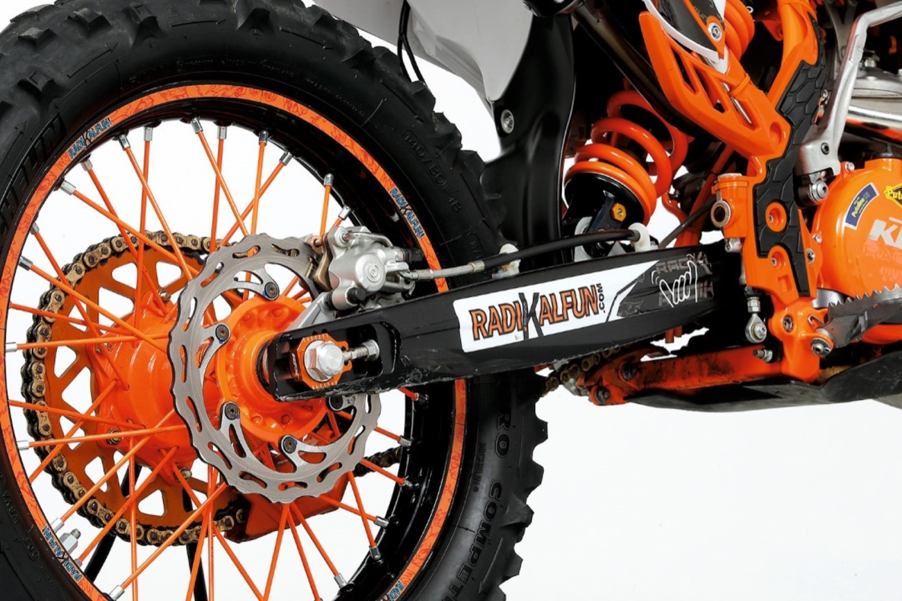 KTM EXC 250 2006 convertida en 2016