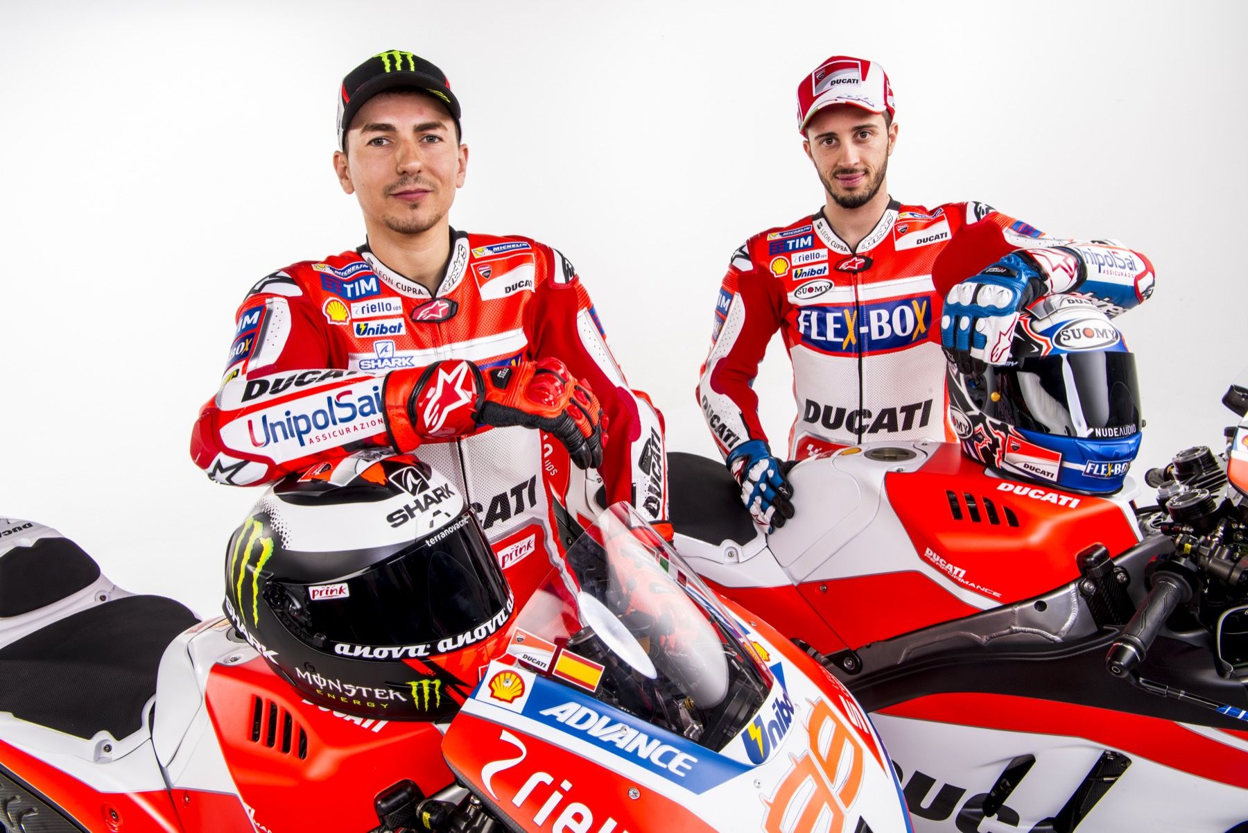 Ducati MotoGP 2017, Jorge Lorenzo y Andrea Dovizioso