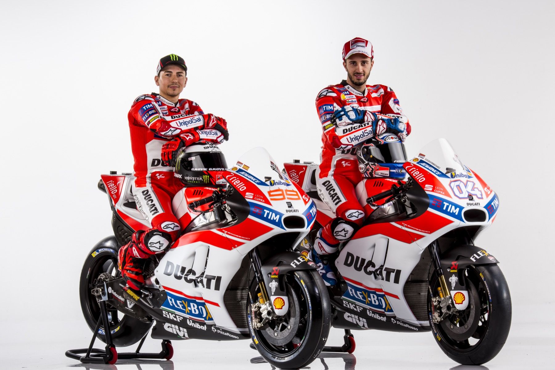 Ducati MotoGP 2017, Jorge Lorenzo y Andrea Dovizioso