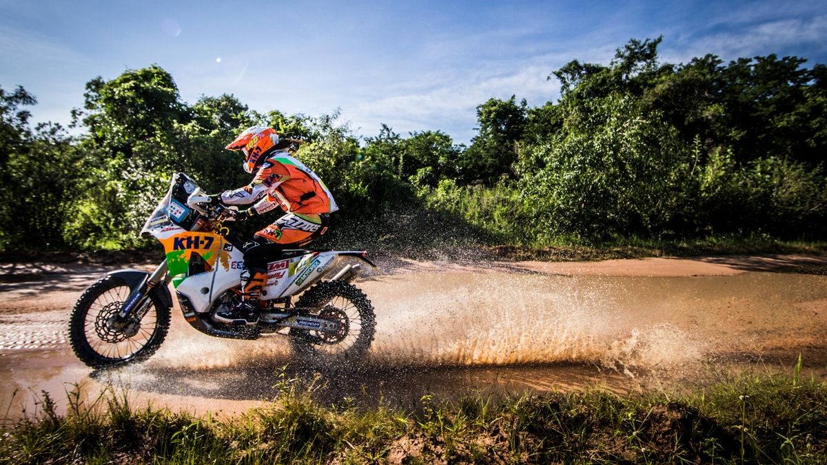 Laia Sanz en el Dakar 2017