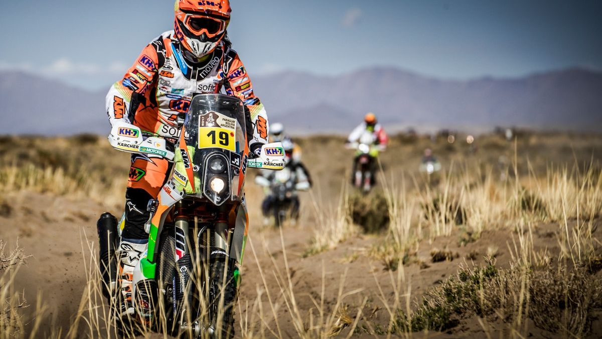 Laia Sanz en el Dakar 2017