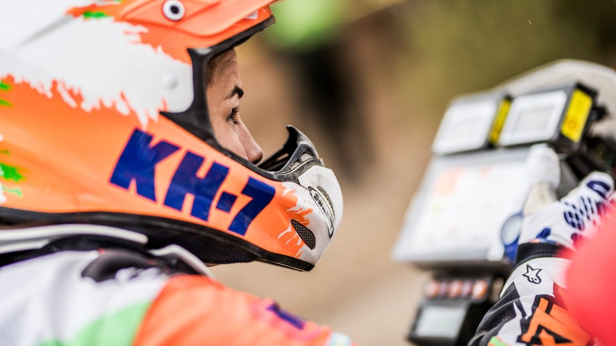 Laia Sanz en el Dakar 2017
