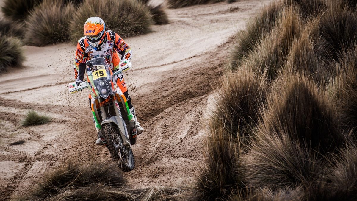 Laia Sanz en el Dakar 2017