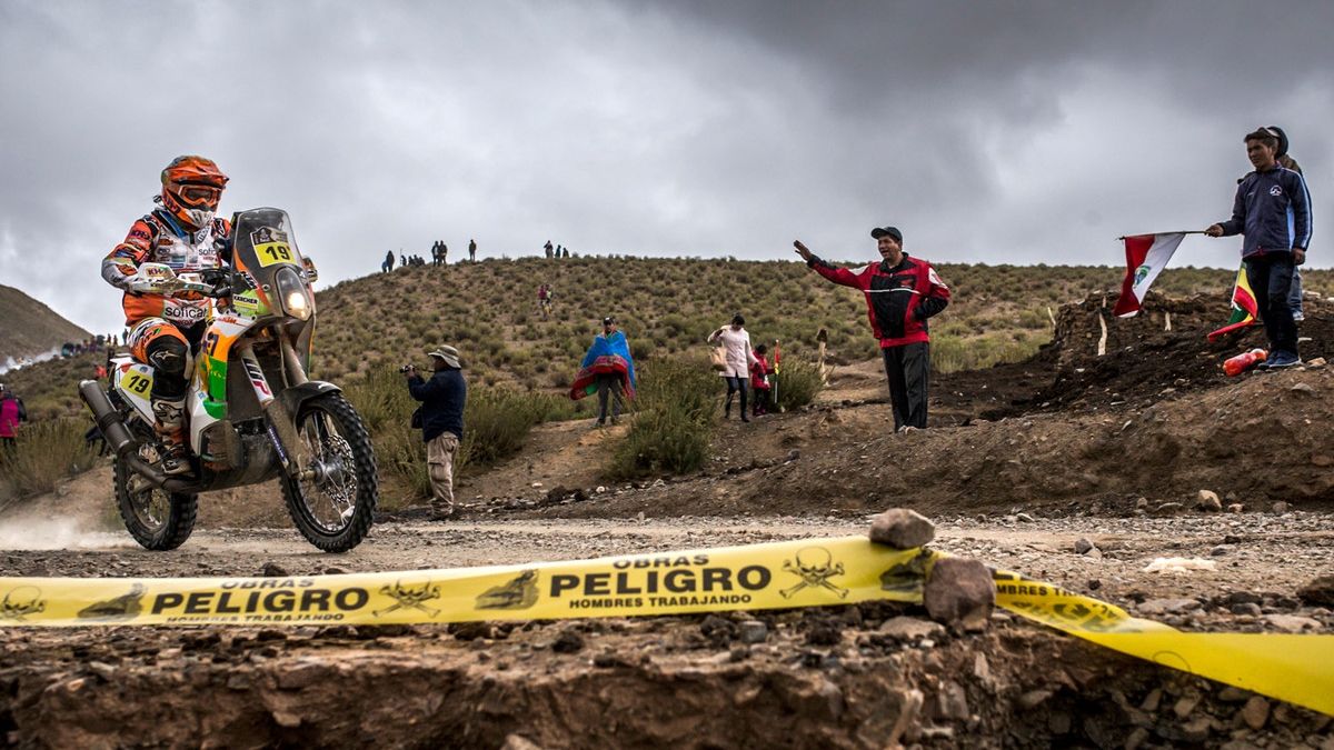 Laia Sanz en el Dakar 2017