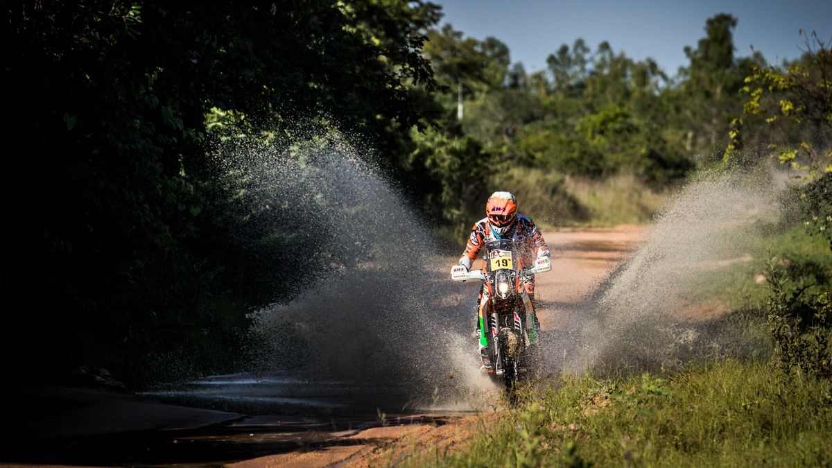 Laia Sanz en el Dakar 2017
