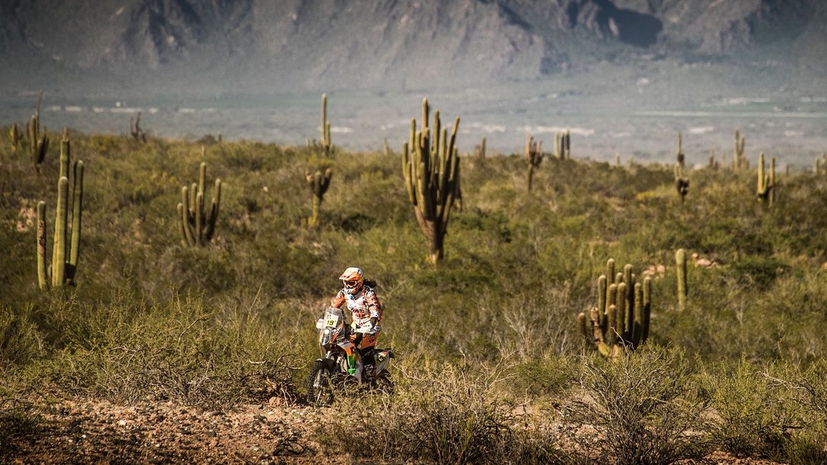 Laia Sanz en el Dakar 2017