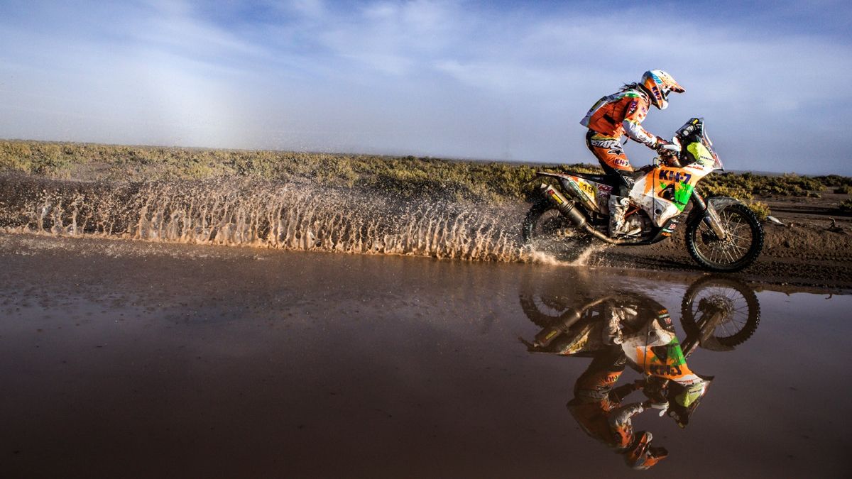 Laia Sanz en el Dakar 2017
