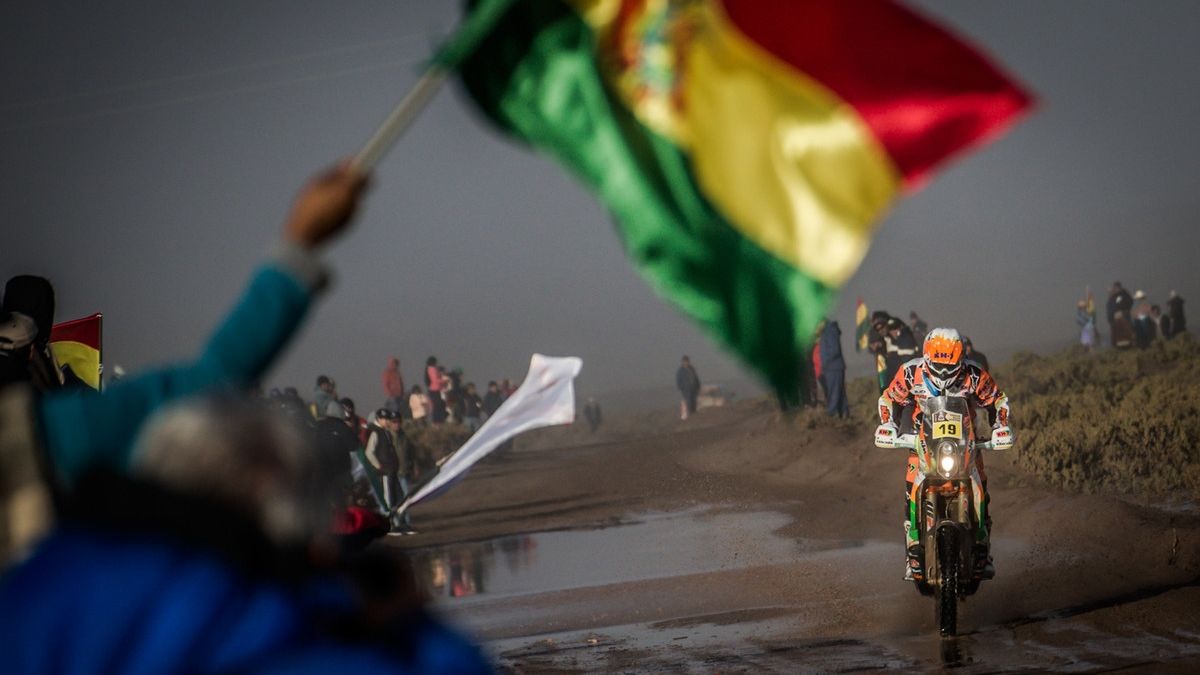 Laia Sanz en el Dakar 2017