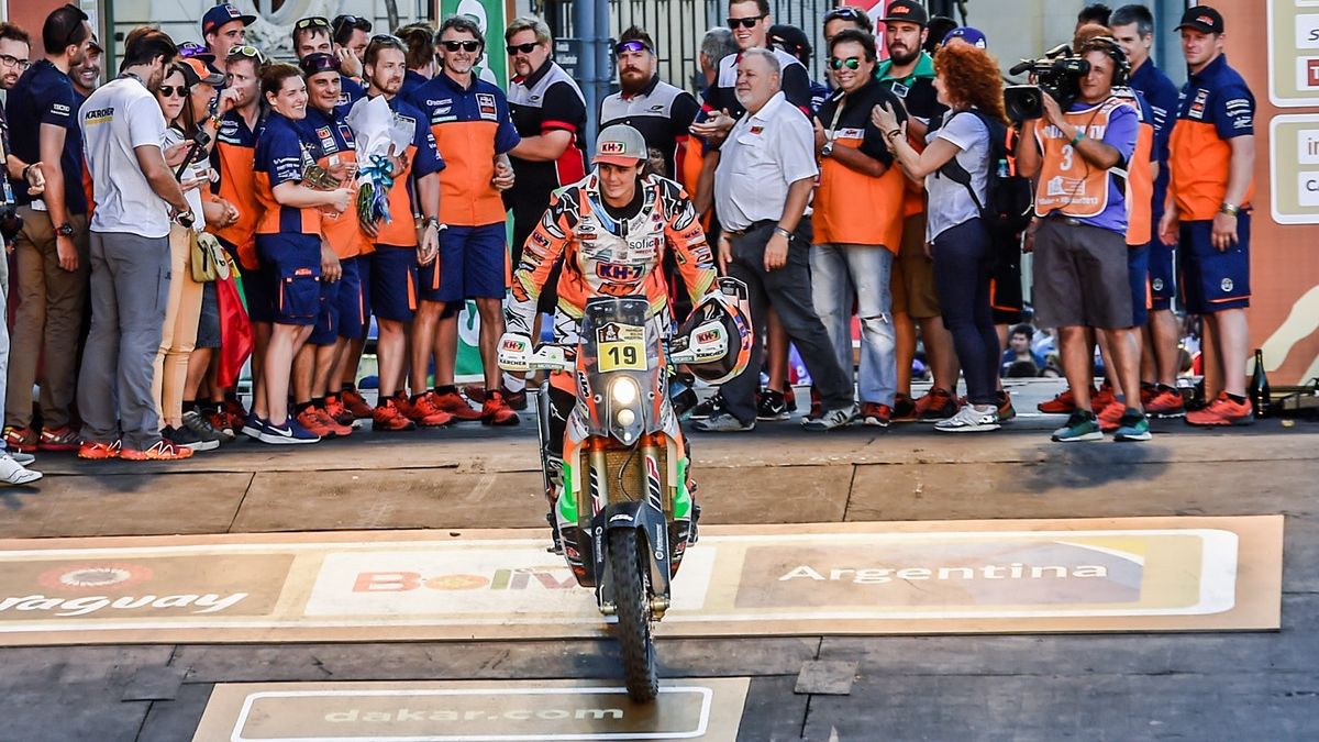 Laia Sanz en el Dakar 2017