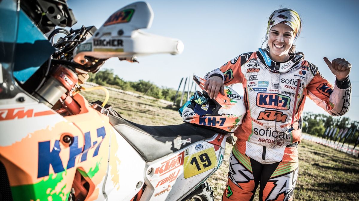 Laia Sanz en el Dakar 2017