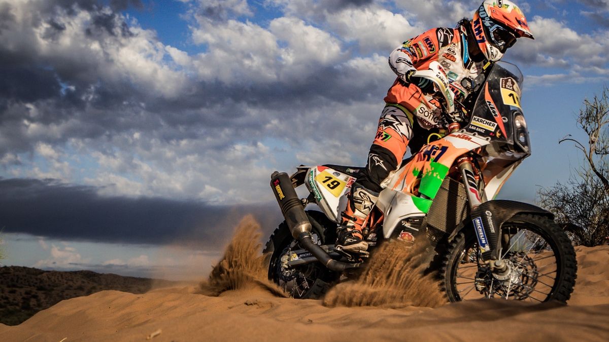 Laia Sanz en el Dakar 2017