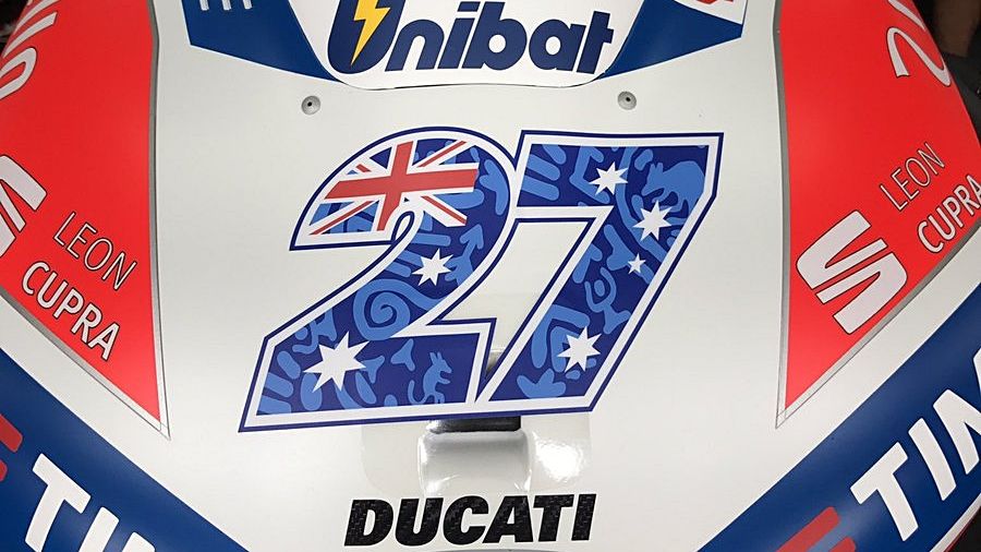 Casey Stoner con la Ducati en Sepang
