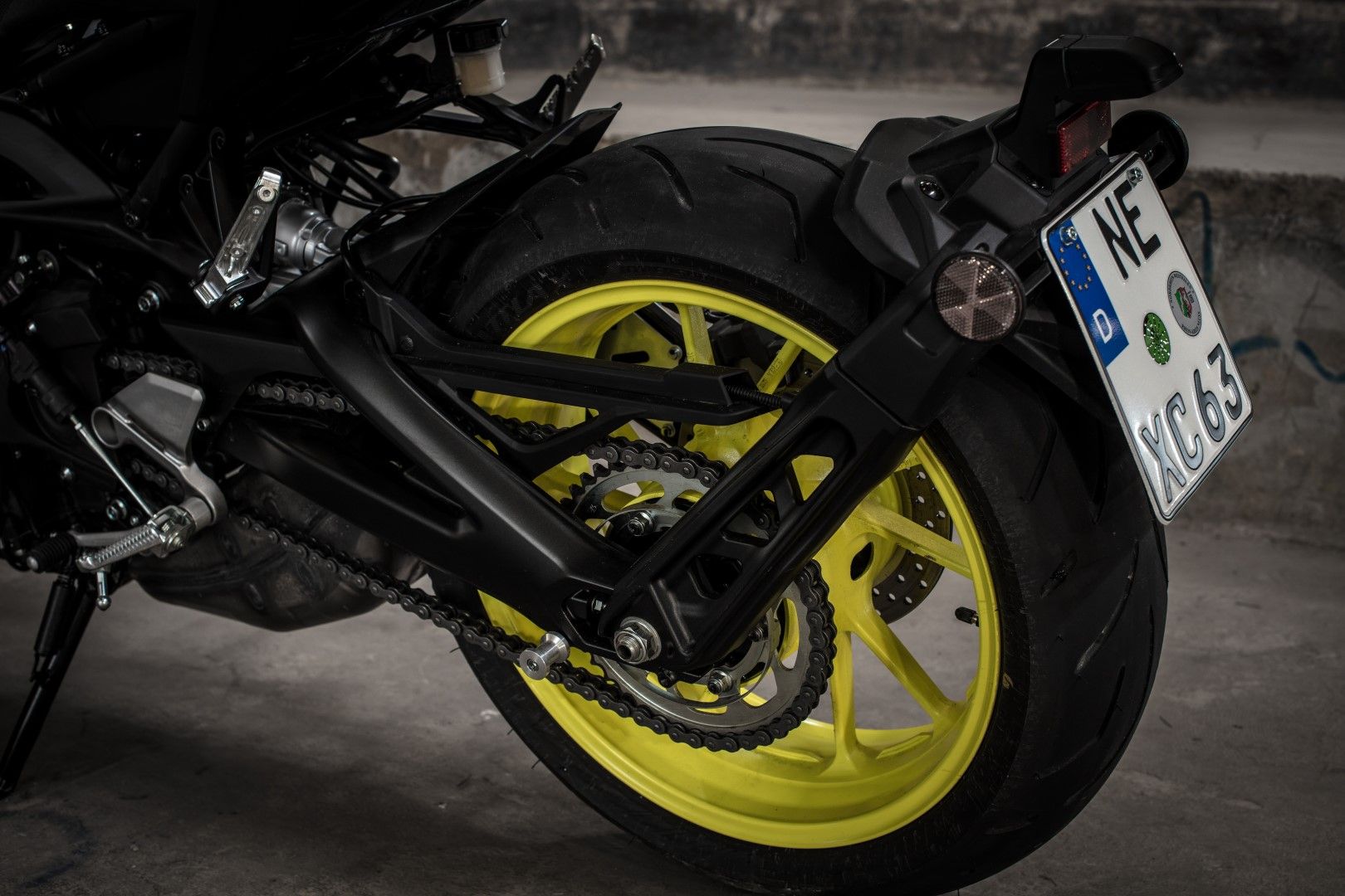 Yamaha MT-09 2017: los ojos de la oscuridad, fotos