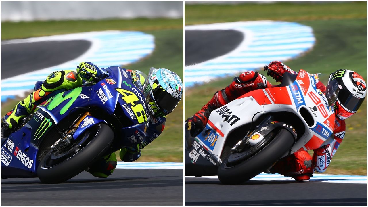 Comparativa estilos de pilotaje MotoGP 2017