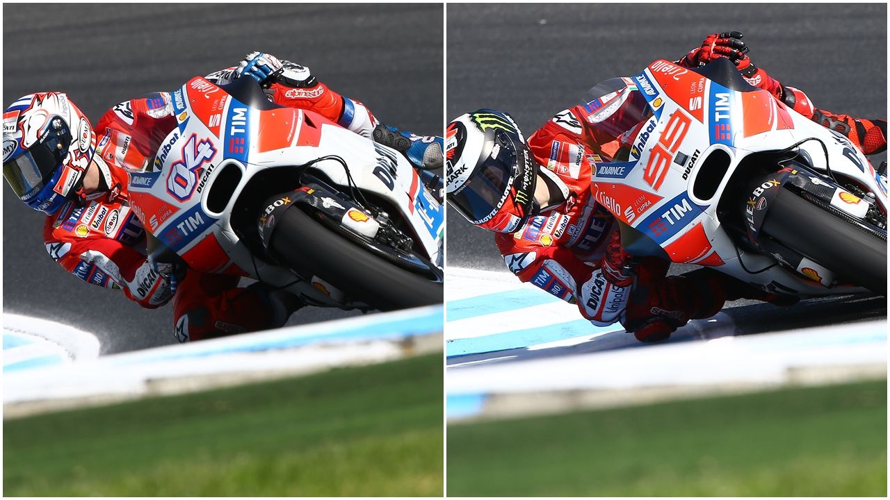 Comparativa estilos de pilotaje MotoGP 2017