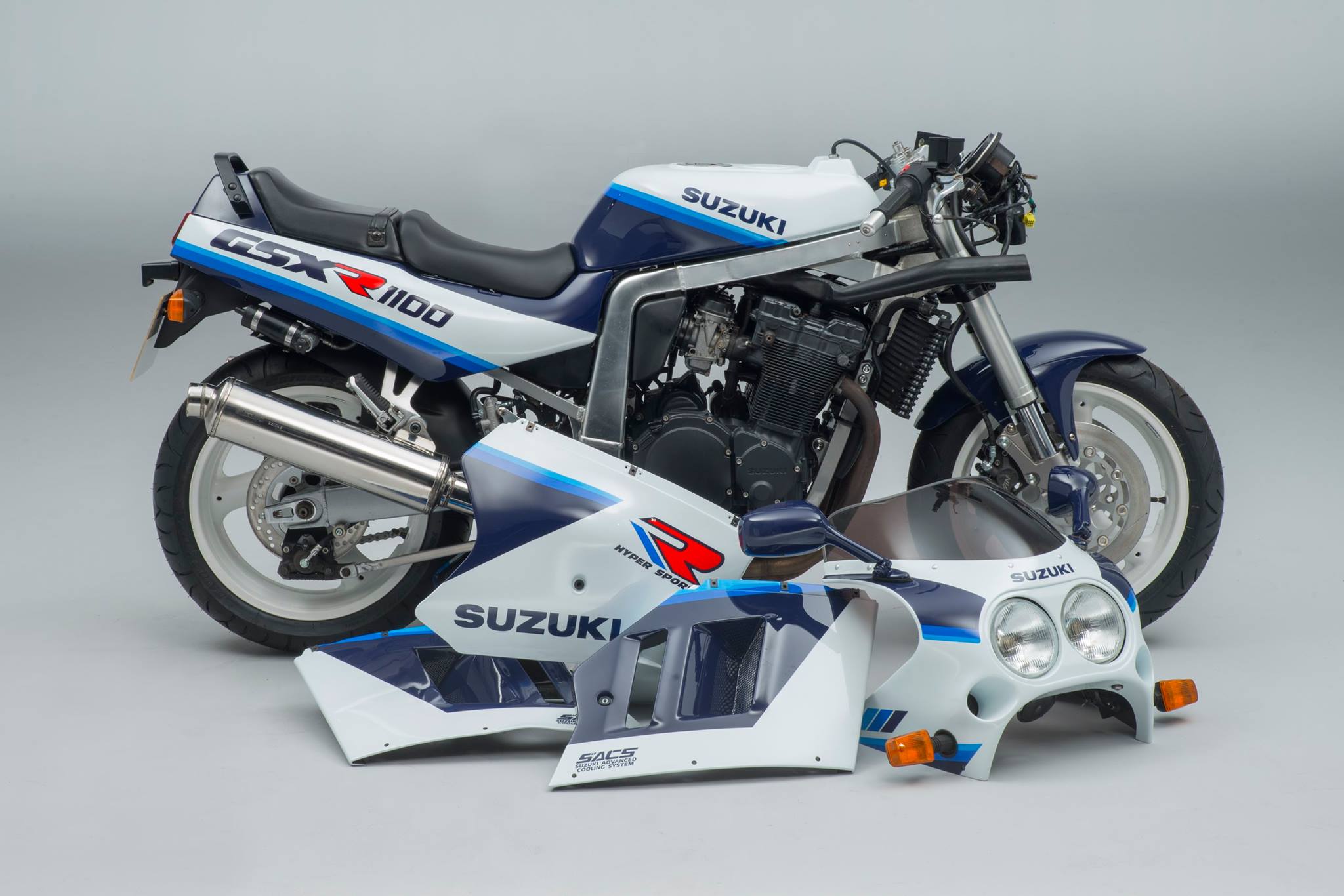 Suzuki GSX-R1100, restauración extrema