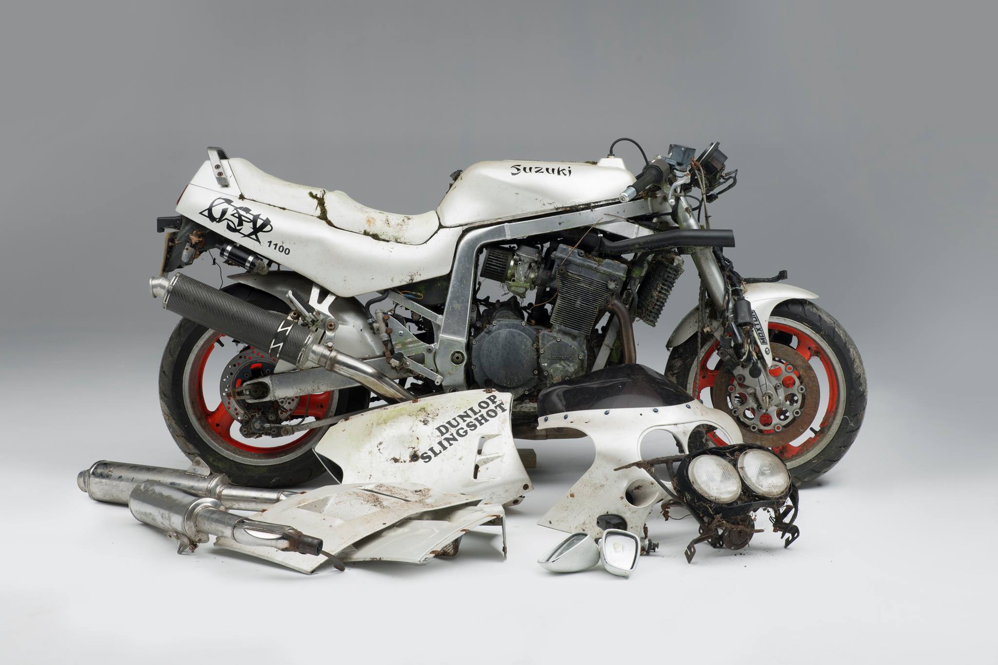 Suzuki GSX-R1100, restauración extrema