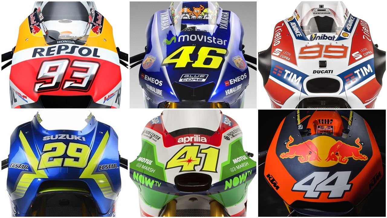 Las motos de MotoGP 2017, en fotos