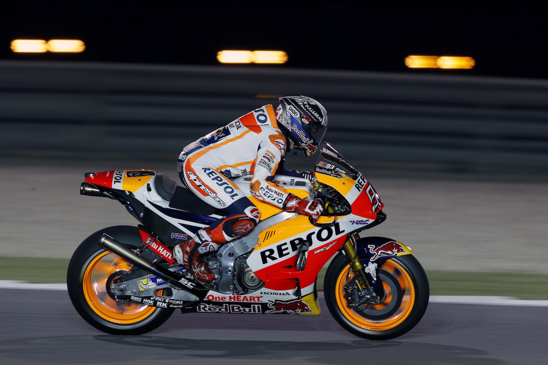 MotoGP Qatar Test 2017, Primer día