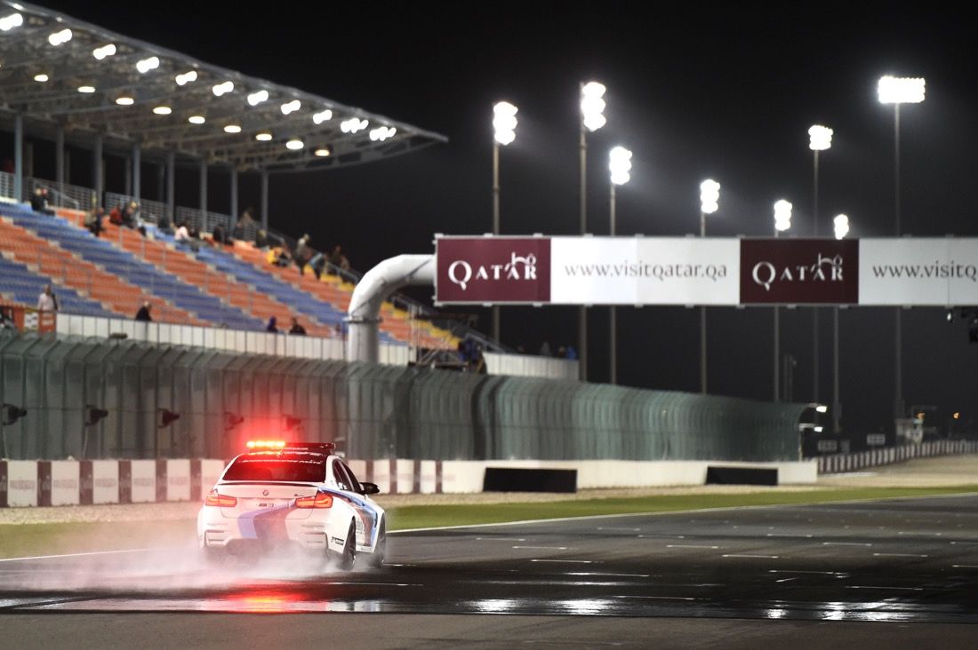 Aguacero en MotoGP Qatar 2017
