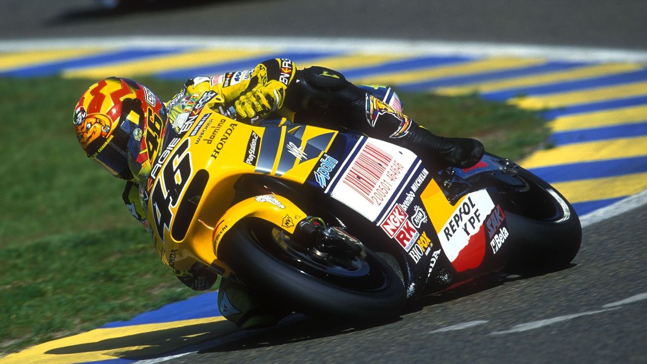 Valentino Rossi cumple 350 Grandes Premios