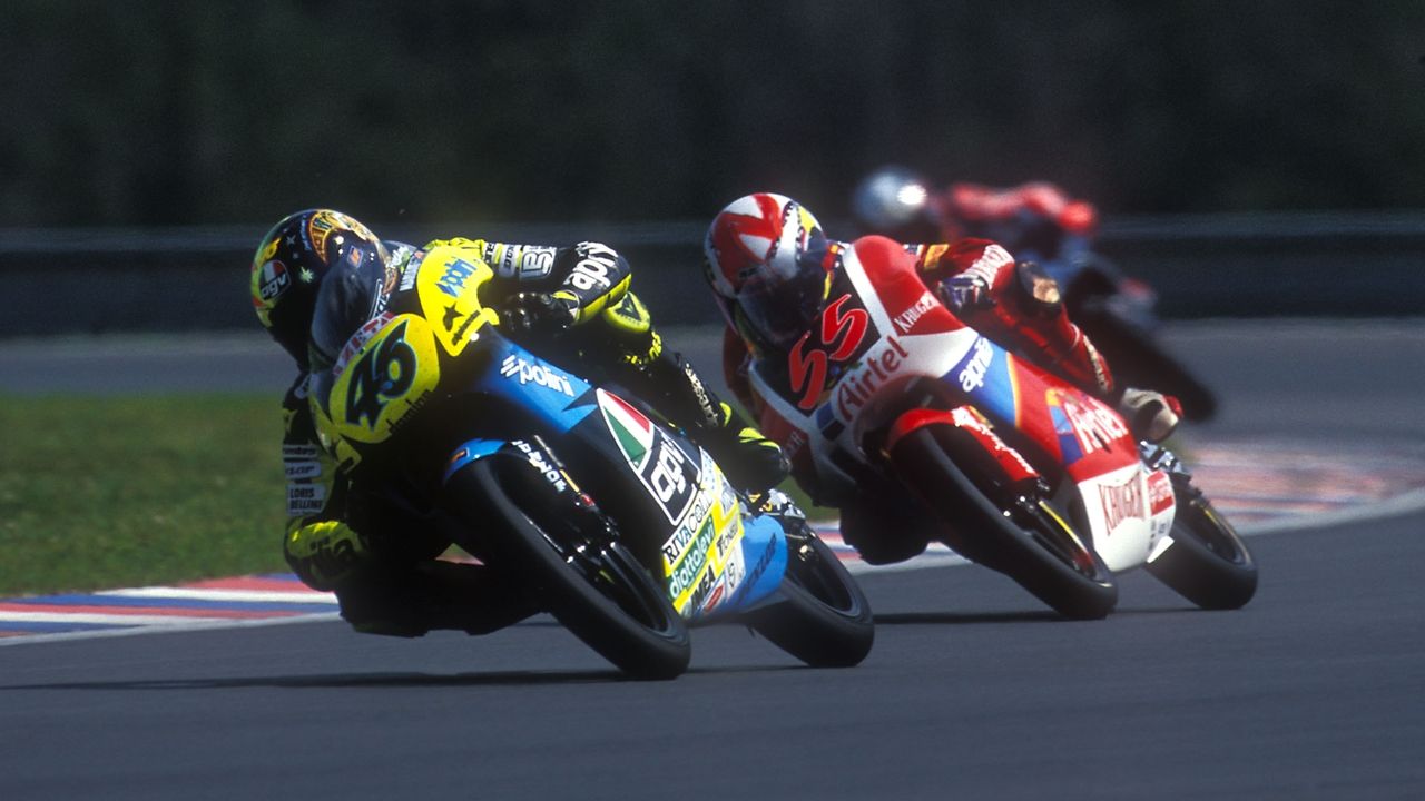 Valentino Rossi cumple 350 Grandes Premios