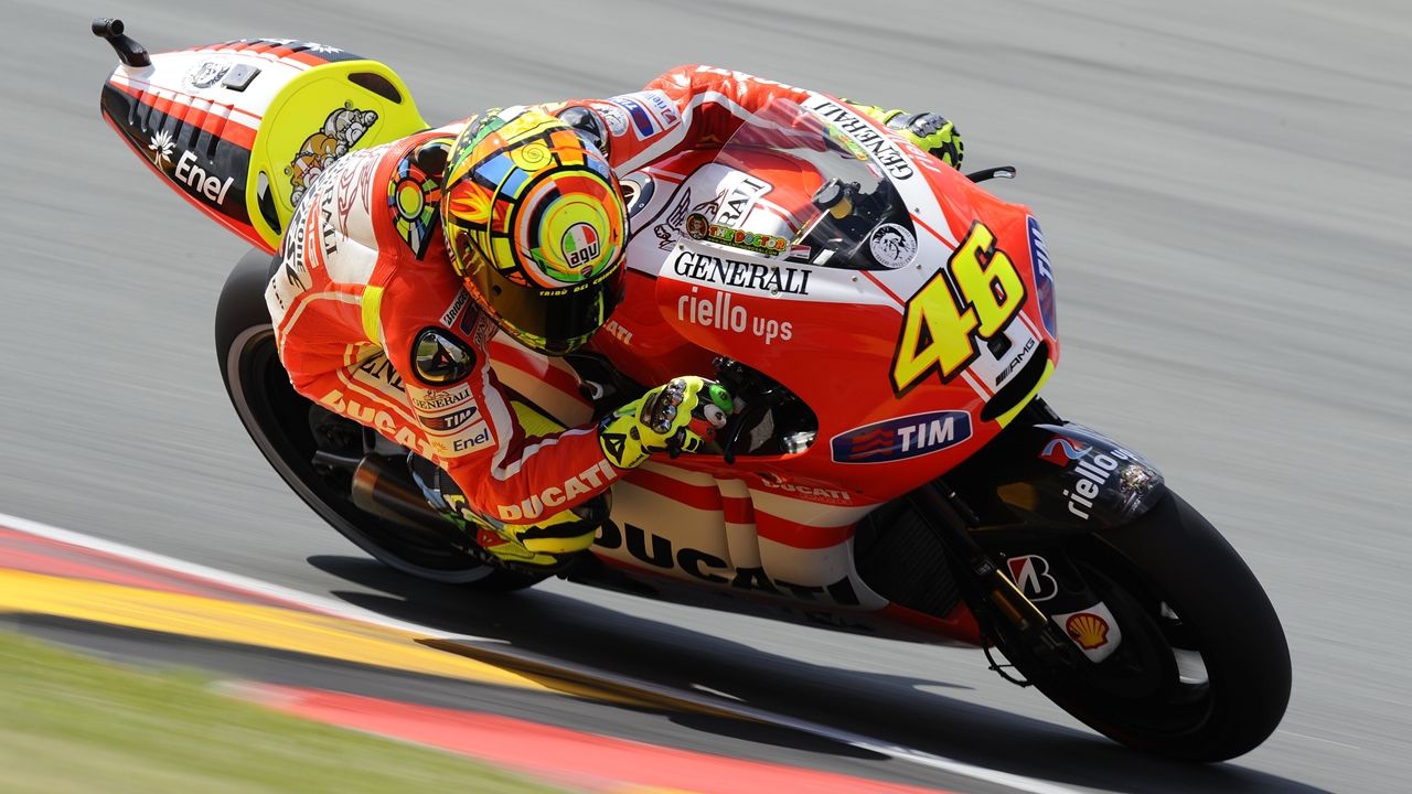 Valentino Rossi cumple 350 Grandes Premios