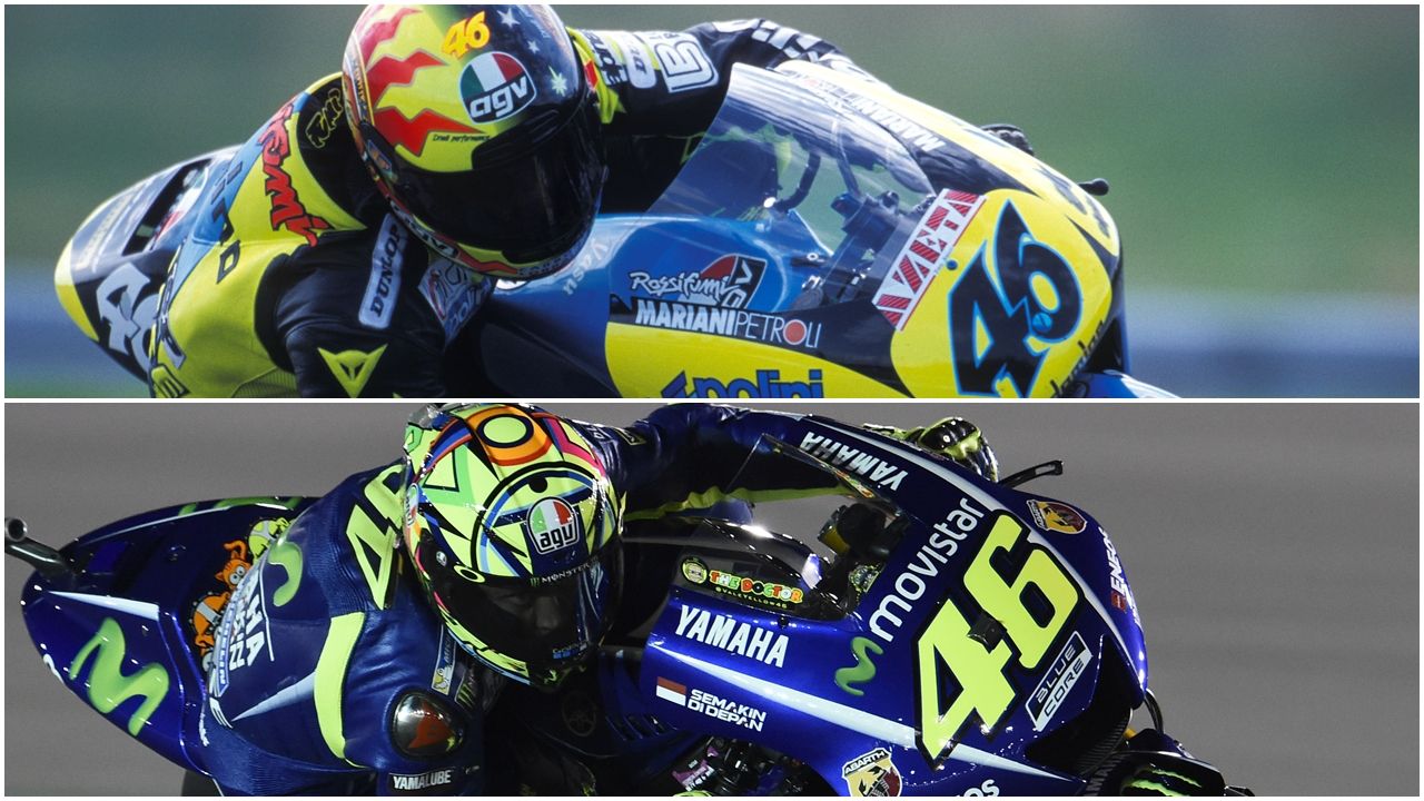 Valentino Rossi cumple 350 Grandes Premios