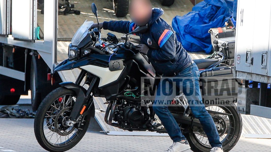 BMW F 900 GS, pillada la nueva trail