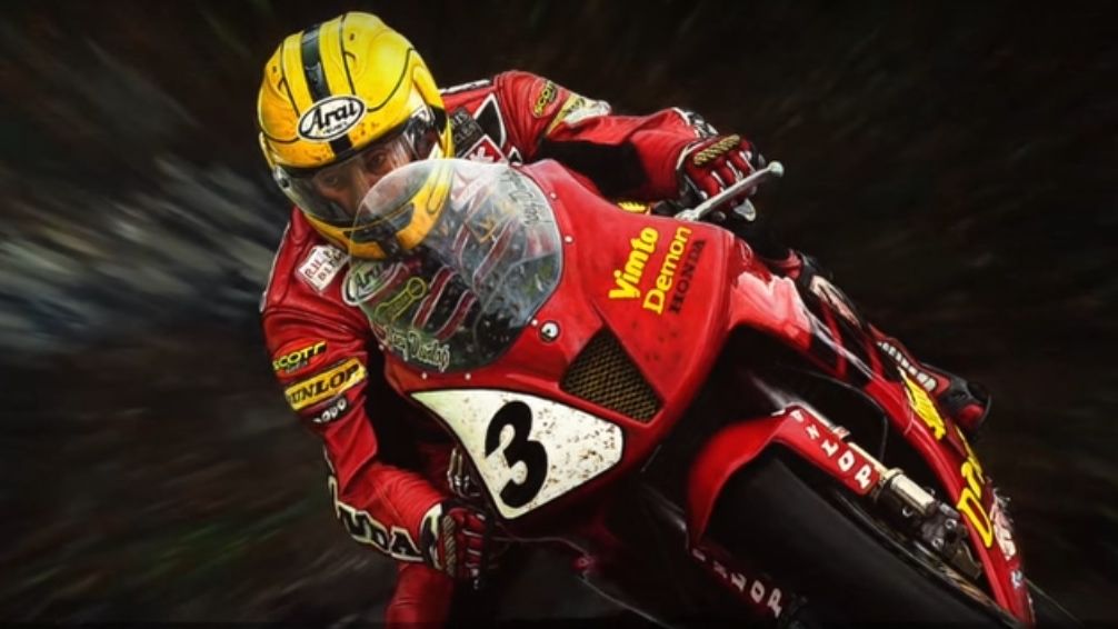 Los dibujos hiperrealistas de motos, by Billy
