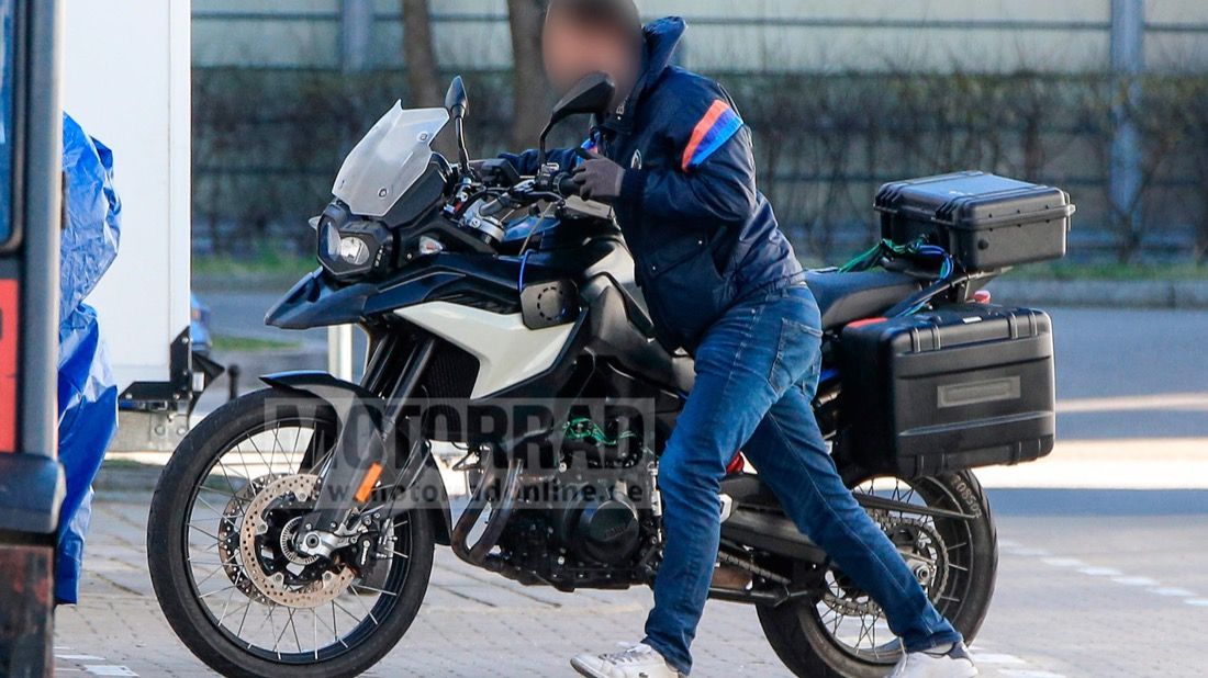 BMW F 900 GS, pillada la nueva trail