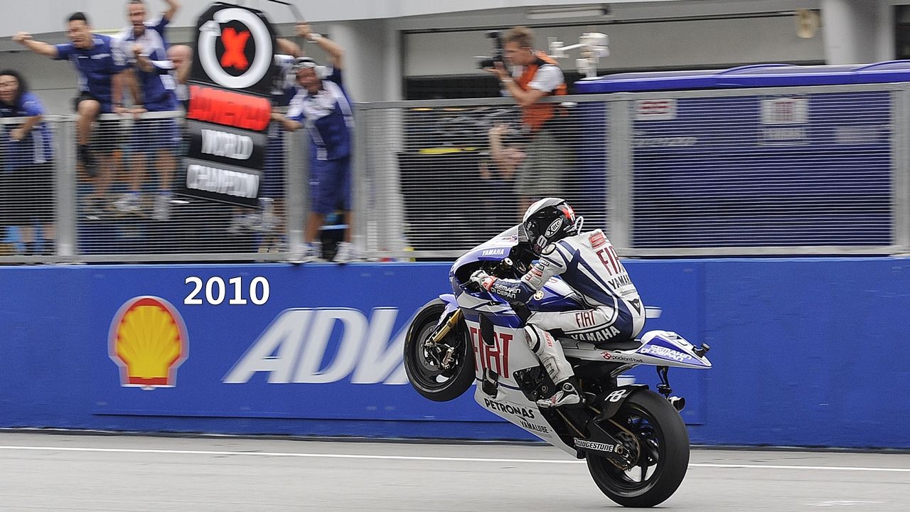 Jorge Lorenzo, 15 años en el mundial