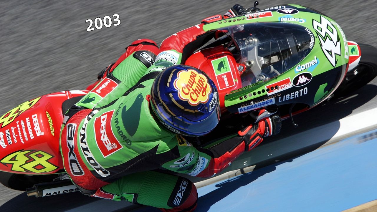 Jorge Lorenzo, 15 años en el mundial