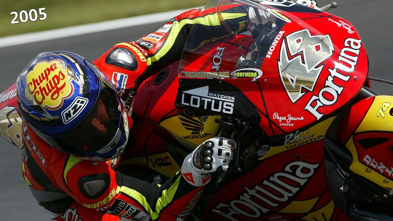 Jorge Lorenzo, 15 años en el mundial