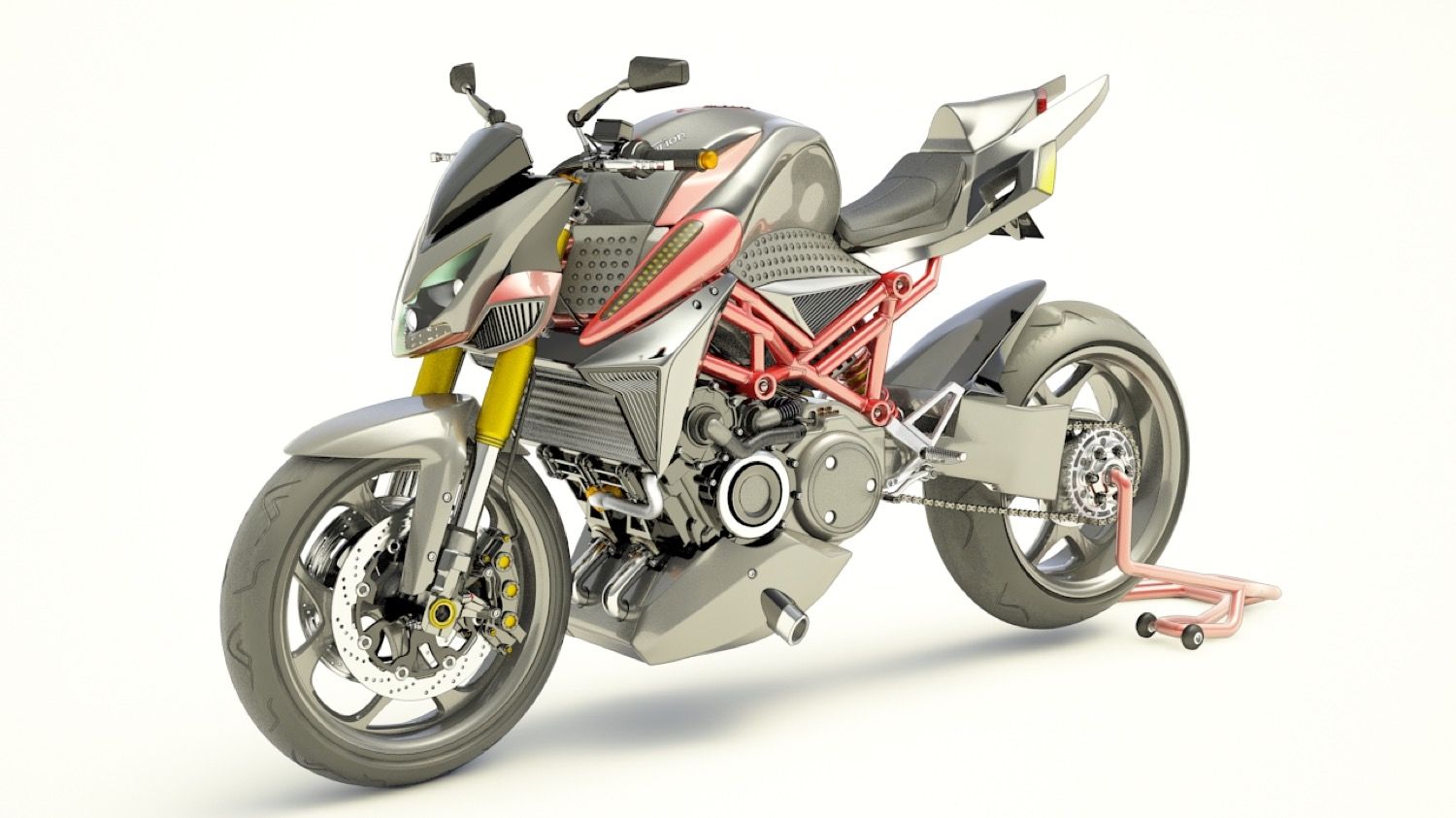 Fusion M1, moto híbrida con motor rotativo