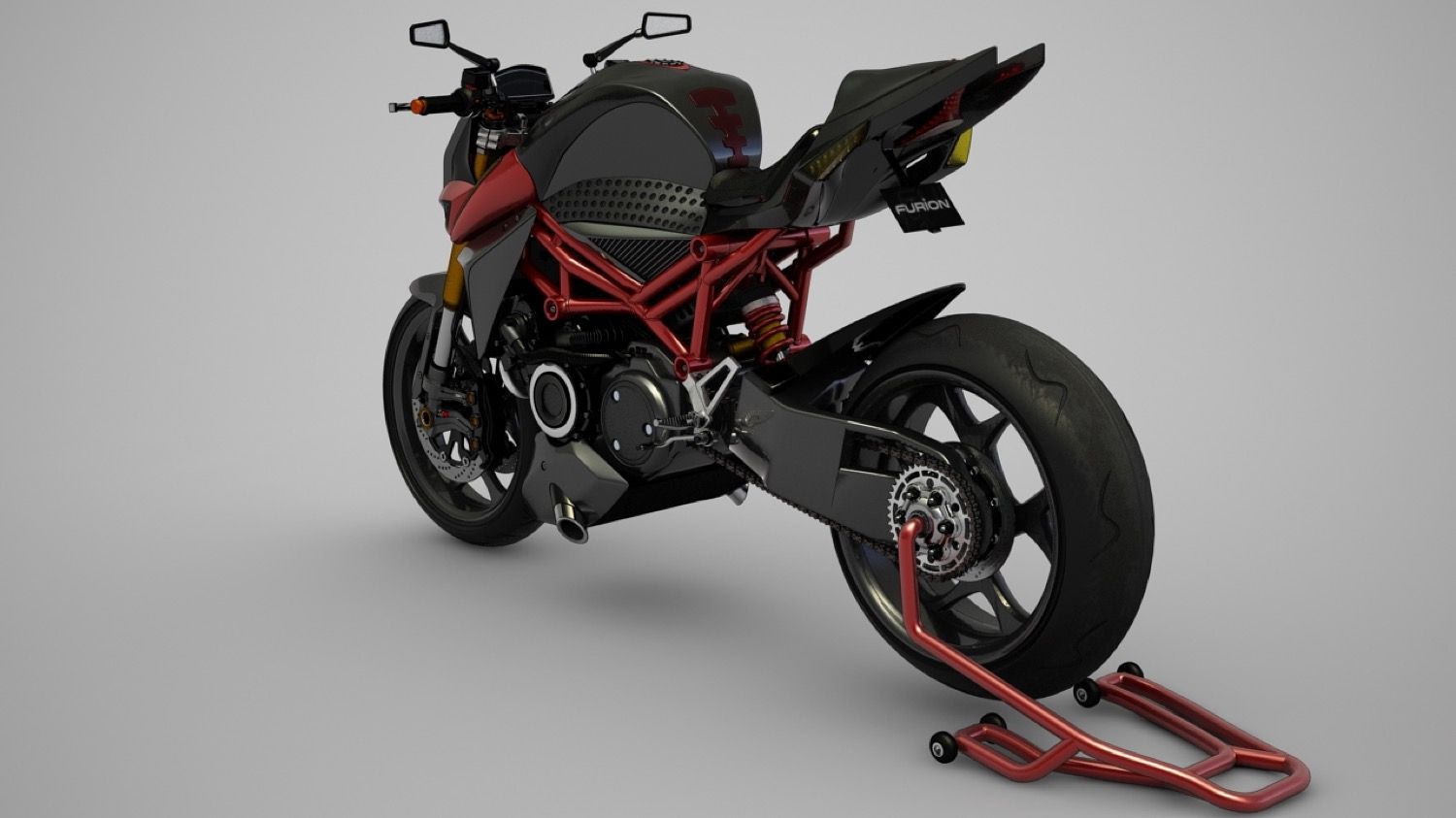 Fusion M1, moto híbrida con motor rotativo