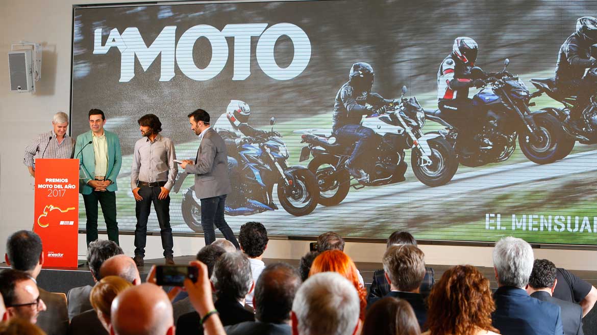Entrega de premios La Moto del Año 2017