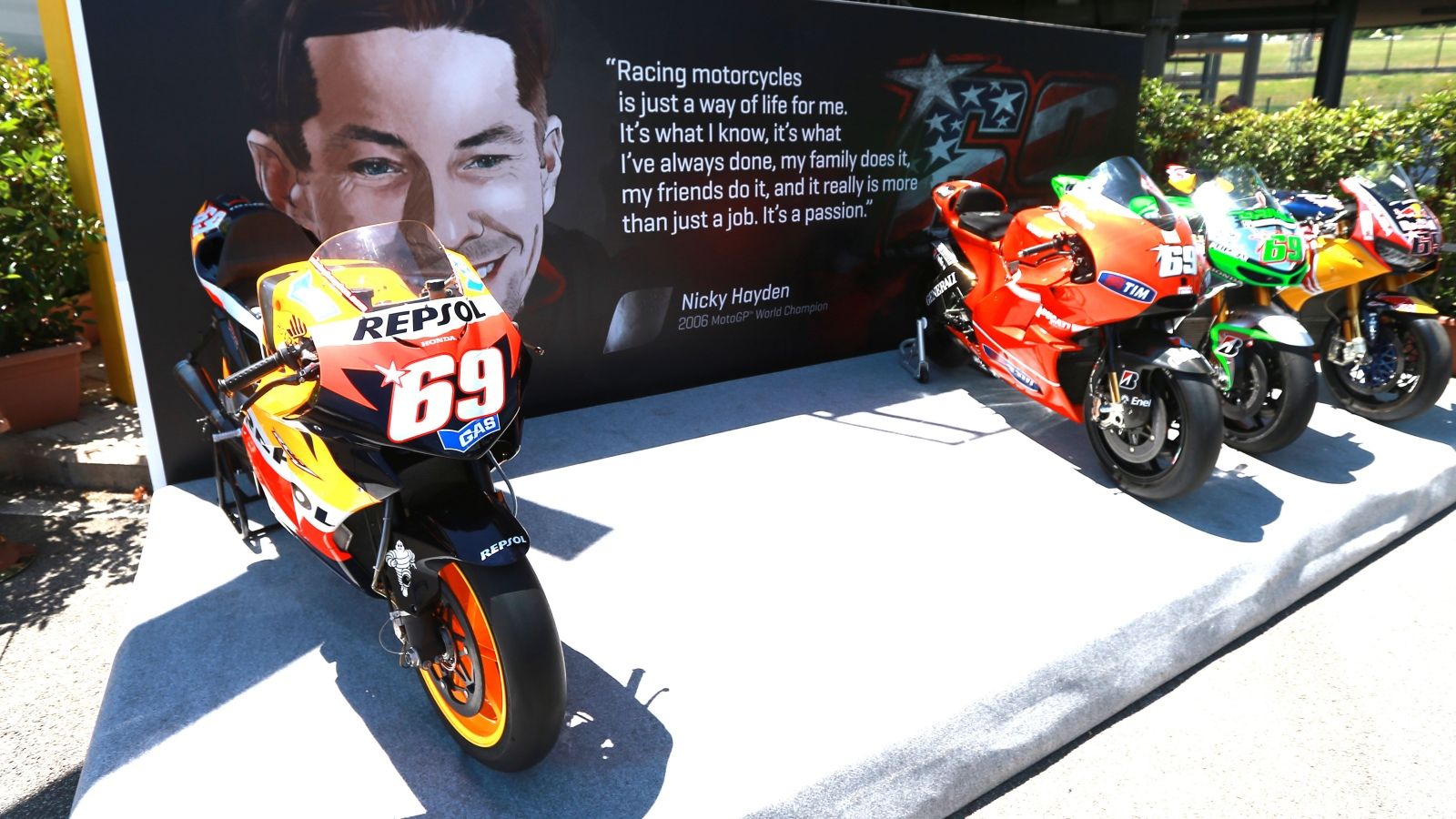 Nicky Hayden en fotos