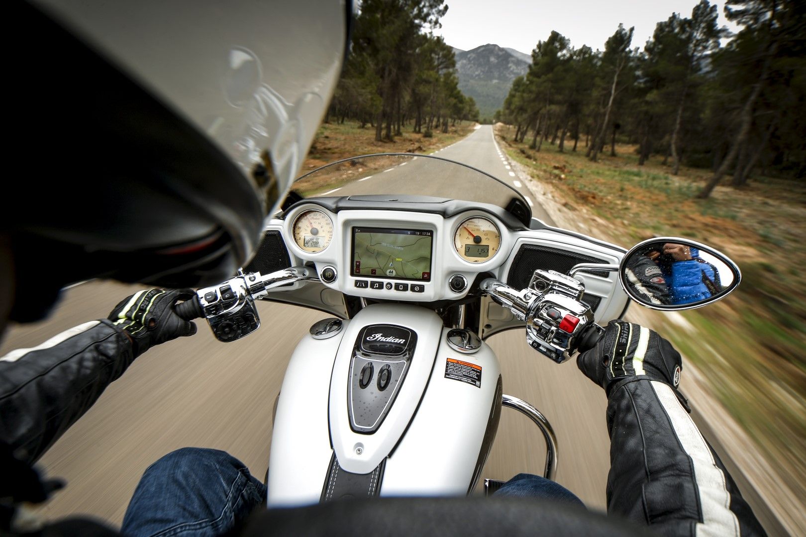 ruta en moto entre Amería y Murcia con Ruralka