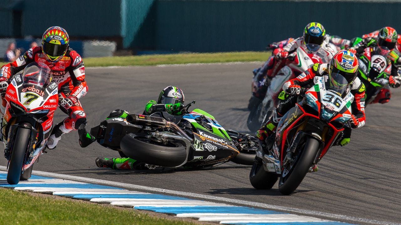 La ronda de Donington del WorldSBK, en fotos