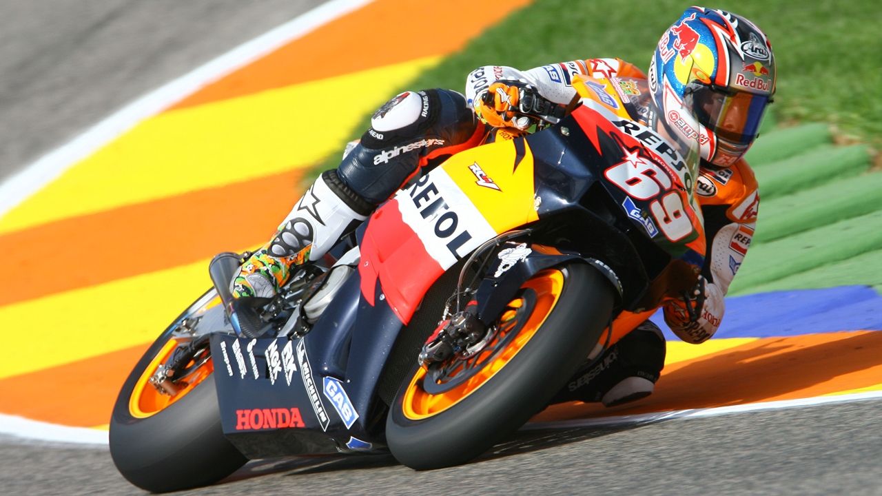 Las cuatro motos de Nicky Hayden