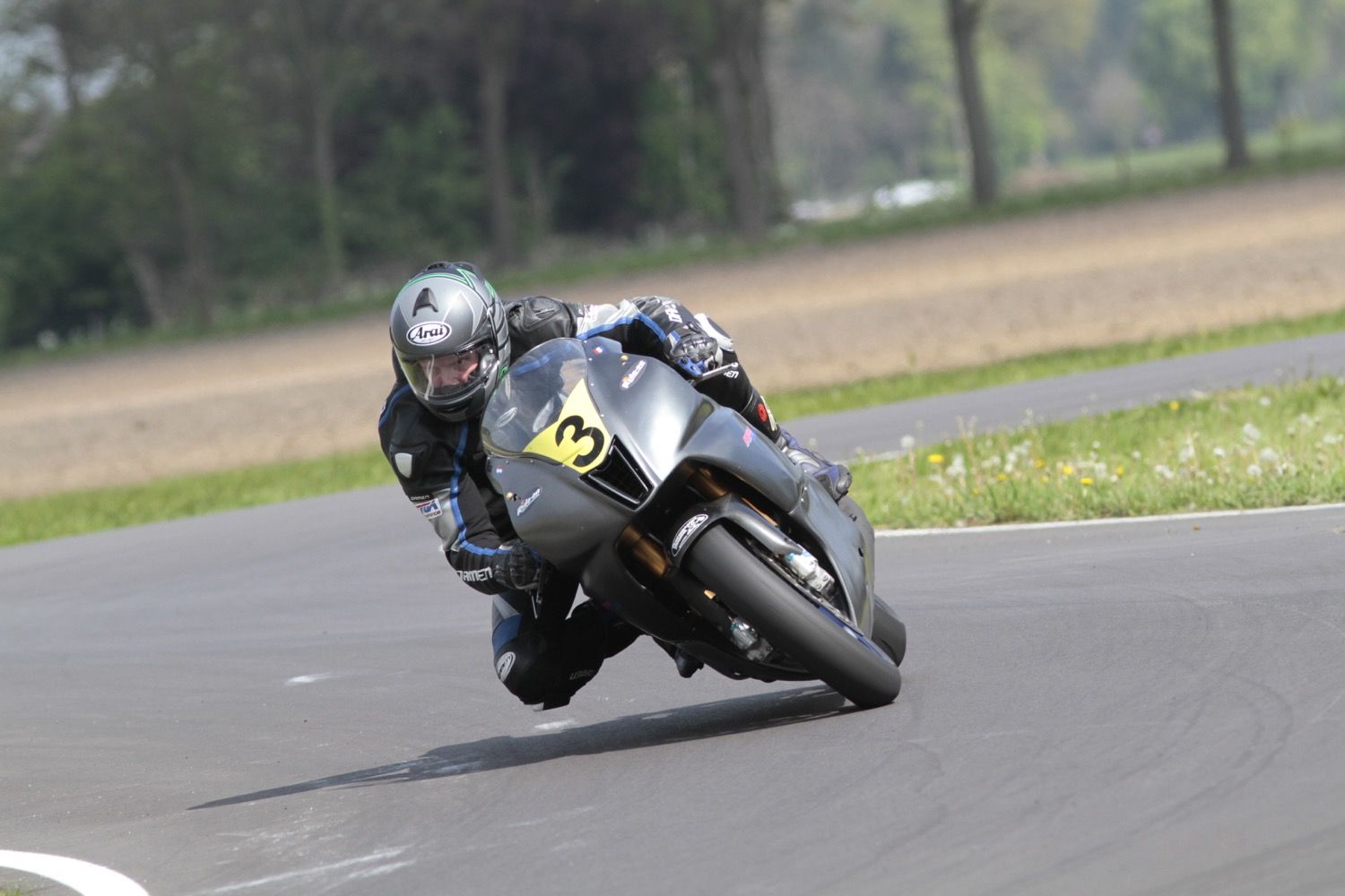 Aprilia RDV500 en acción