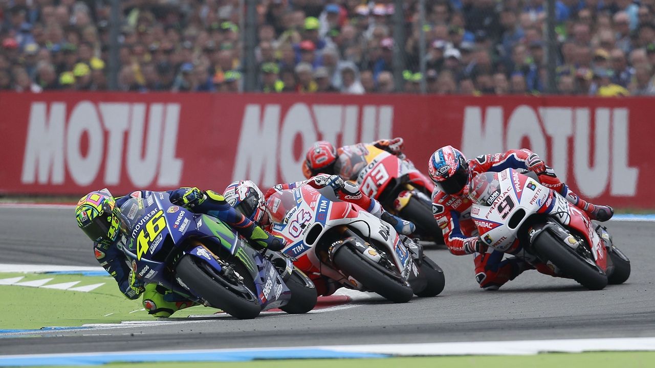 Valentino Rossi en Assen 2017