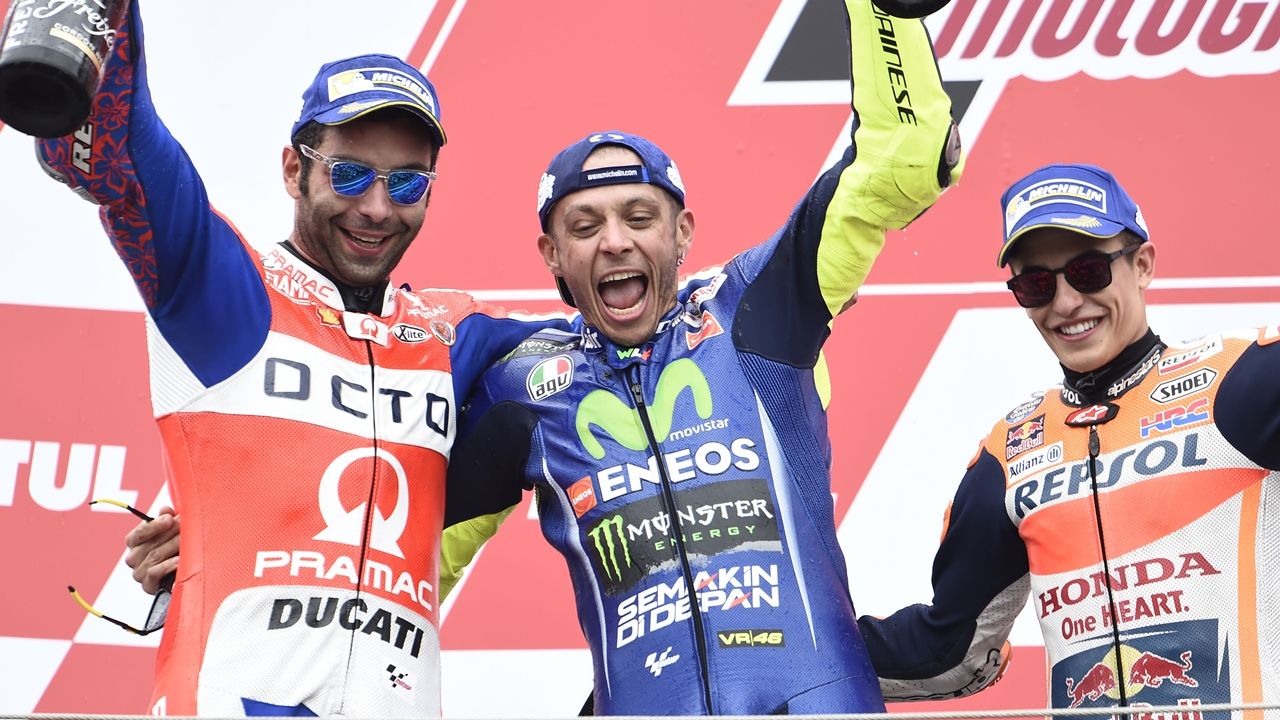 Valentino Rossi en Assen 2017