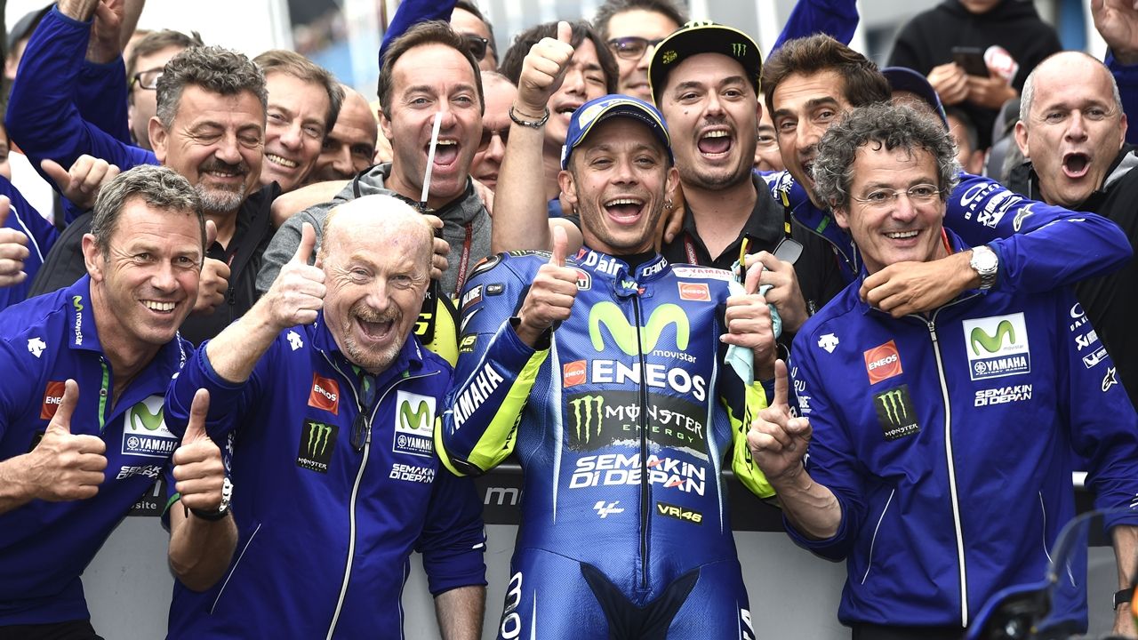 Valentino Rossi en Assen 2017