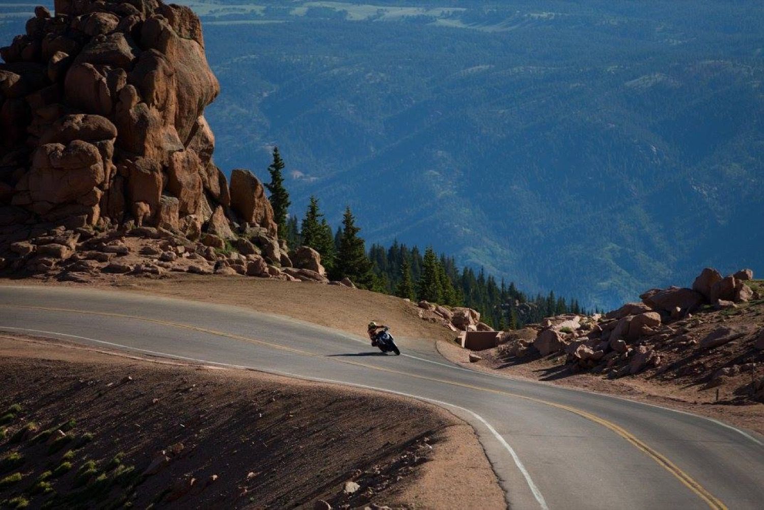 KTM 1290 Super Duke R en Pikes Peak