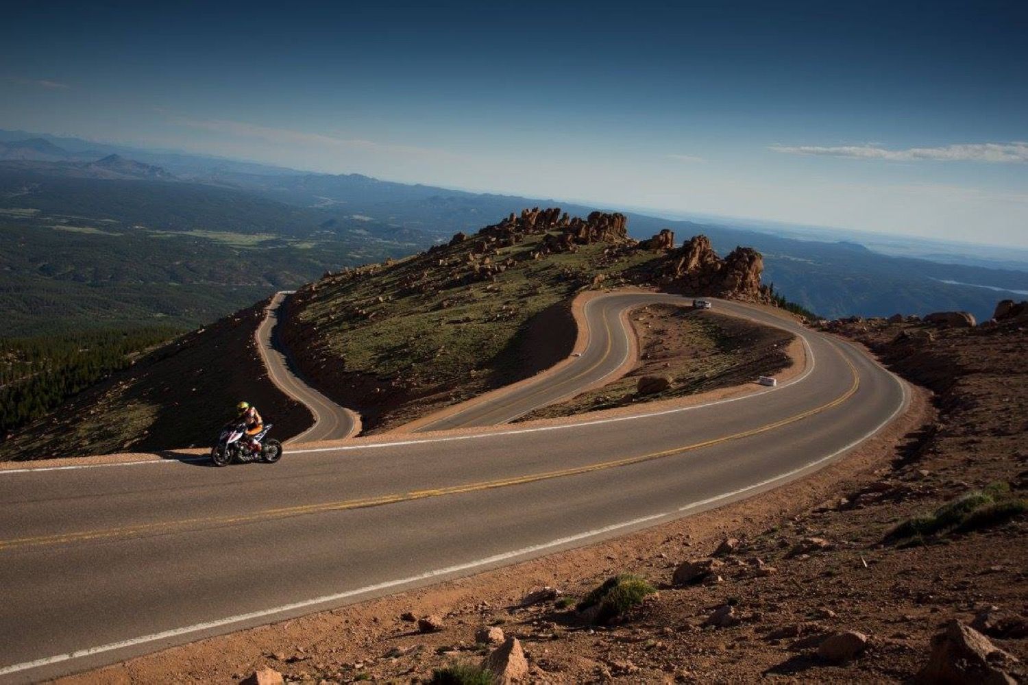 KTM 1290 Super Duke R en Pikes Peak