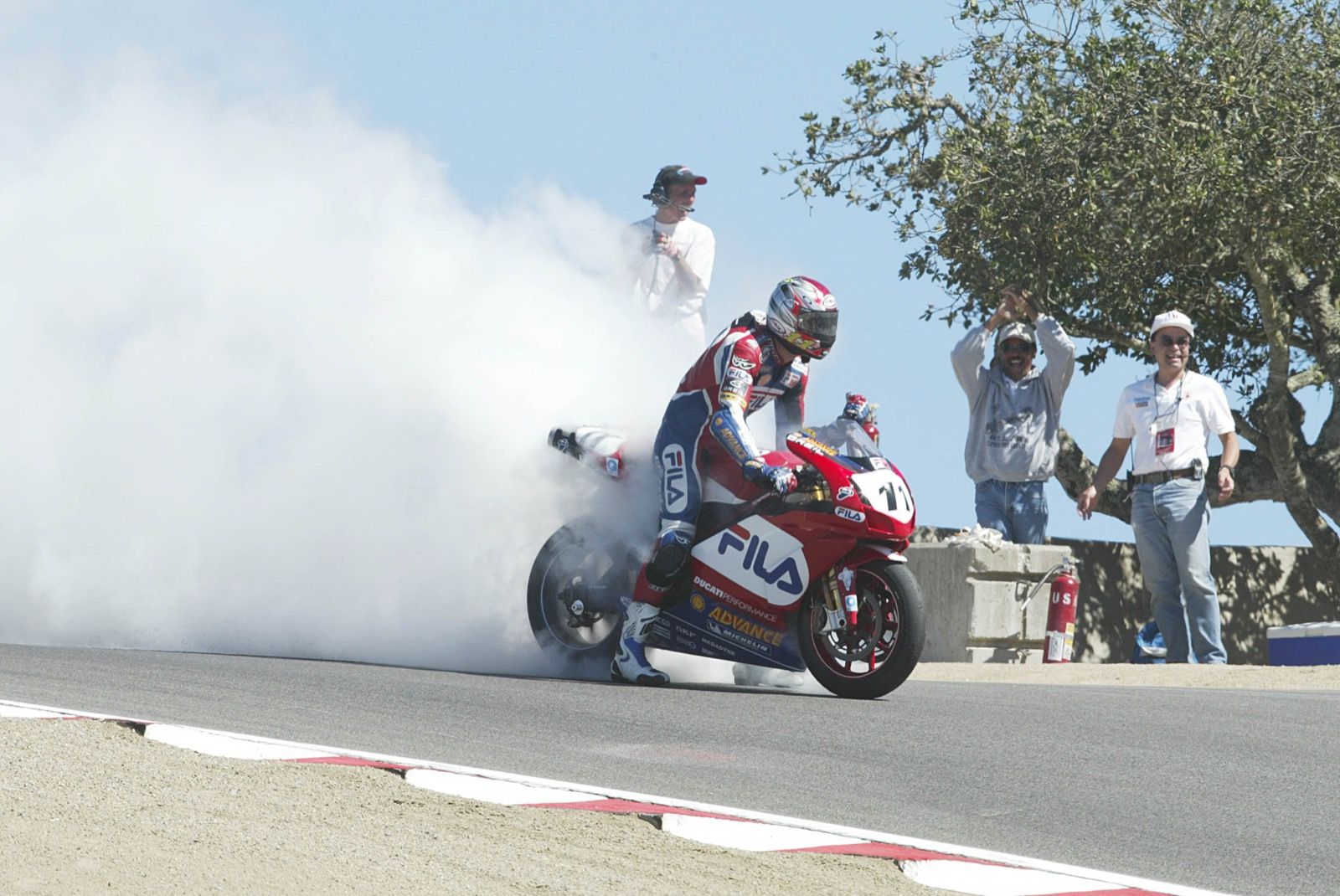 Rubén Xaus en Laguna Seca 2003