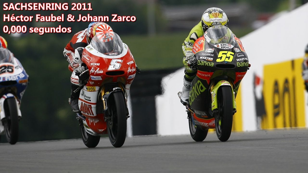 Finales milimétricos en MotoGP