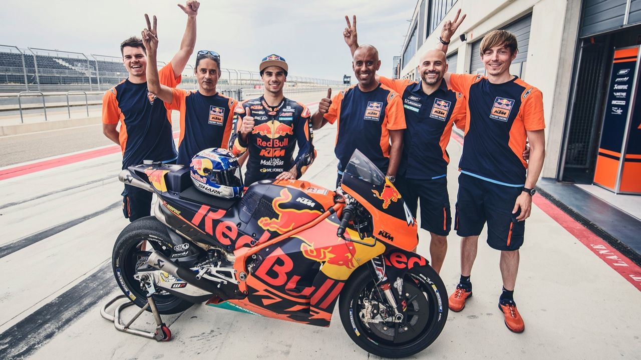 El estreno de Miguel Oliveira con la MotoGP